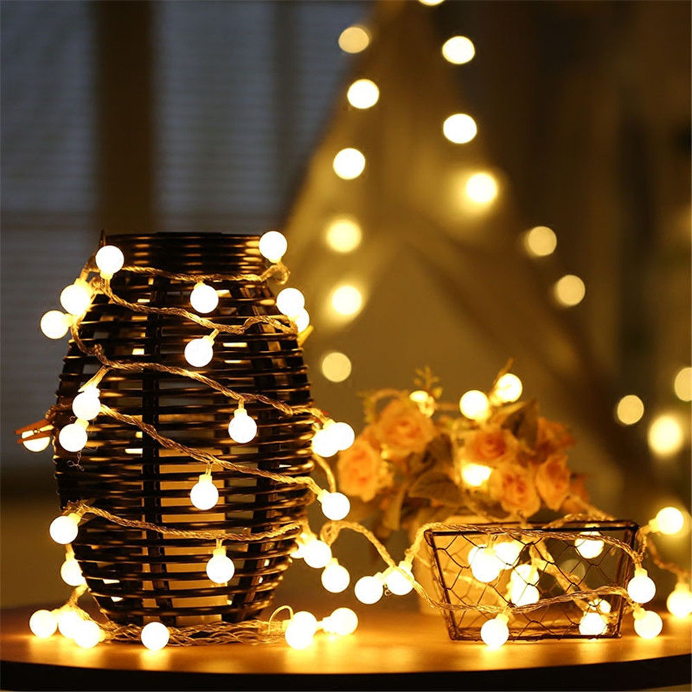أضواء خيطية تعمل بالطاقة الشمس - مراجعة Garden Lighting Decor وسعره