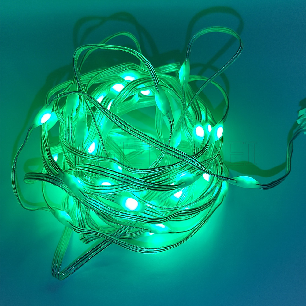 DC5V/12 فولت WS2812 LED سلسلة  - مراجعة Decor Lighting Address وسعره