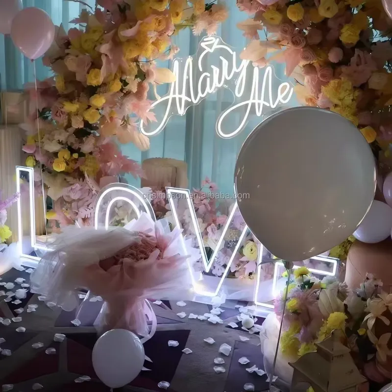 لافتة نيون مرنة بتقنية LED، لت - مراجعة Lighting Decor Rentals وسعره