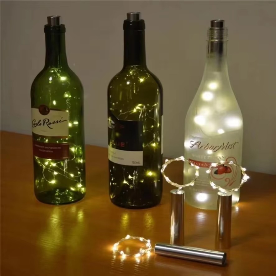LED زجاجة النبيذ الفلين ضوء ال - مراجعة Decor Lighting Cork وسعره