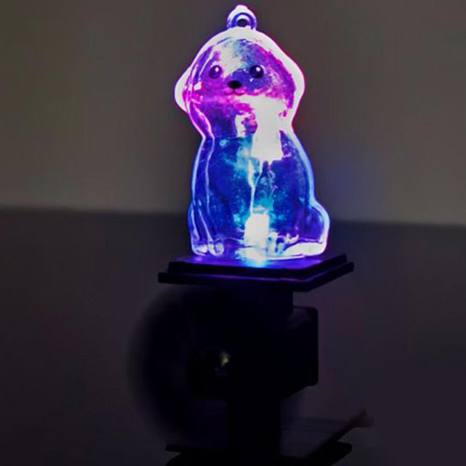 تمثال كلب للدراجات النارية تضي - مراجعة Up Lighting Decor وسعره