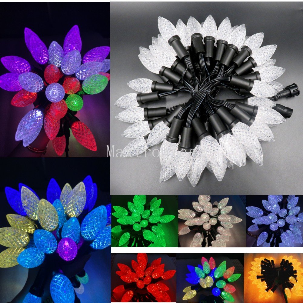 جديد 50 المصابيح/سلسلة C9 DC12 - مراجعة Decor Lighting Address وسعره