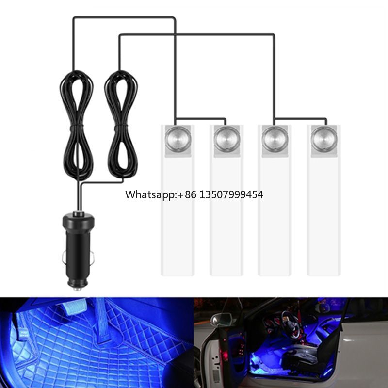 ضوء جو السيارة 12 فولت، مصباح  - مراجعة Decor Lighting Lamps وسعره