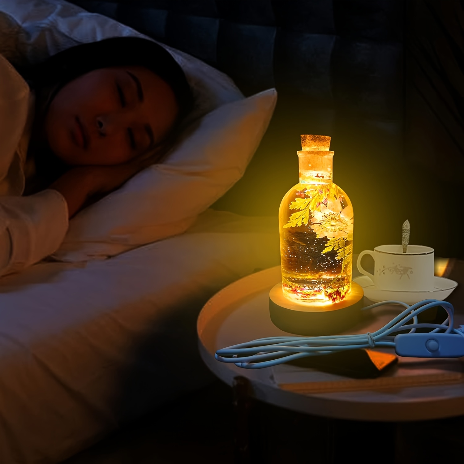 مجموعة قوالب راتنج لصنع زجاجات - مراجعة Decor Lighting Cork وسعره