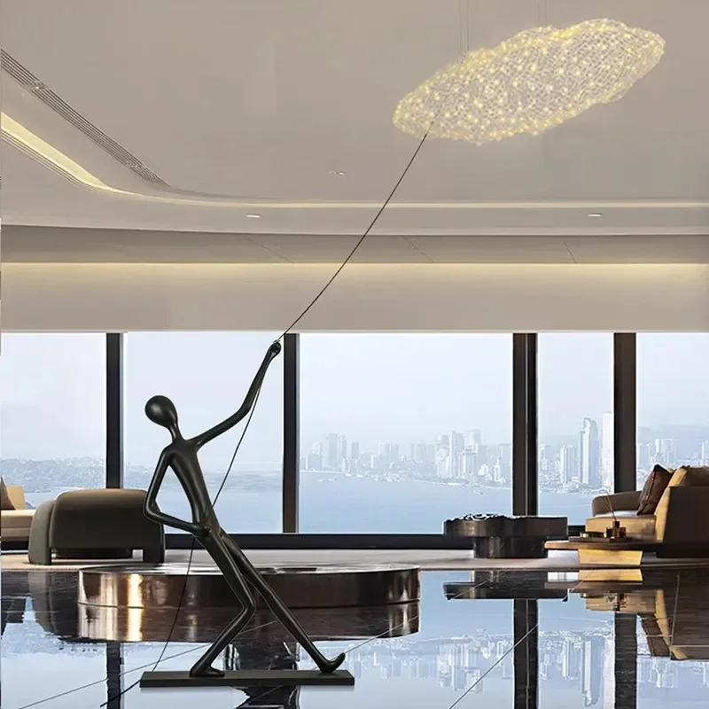 ثريا سحابية من أضواء السحاب ال - مراجعة Lighting Decor Rentals وسعره