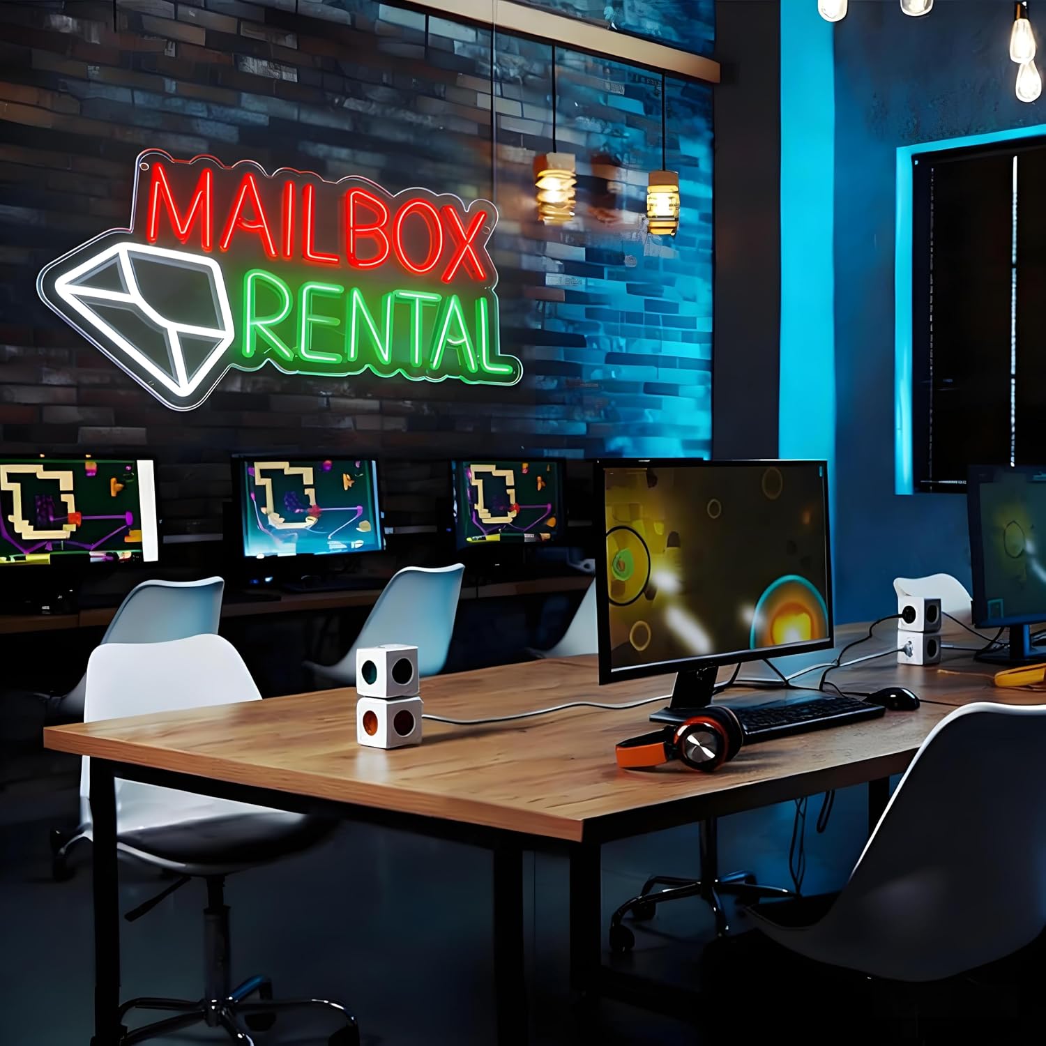 لافتة نيون LED للإيجار على شكل - مراجعة Lighting Decor Rentals وسعره