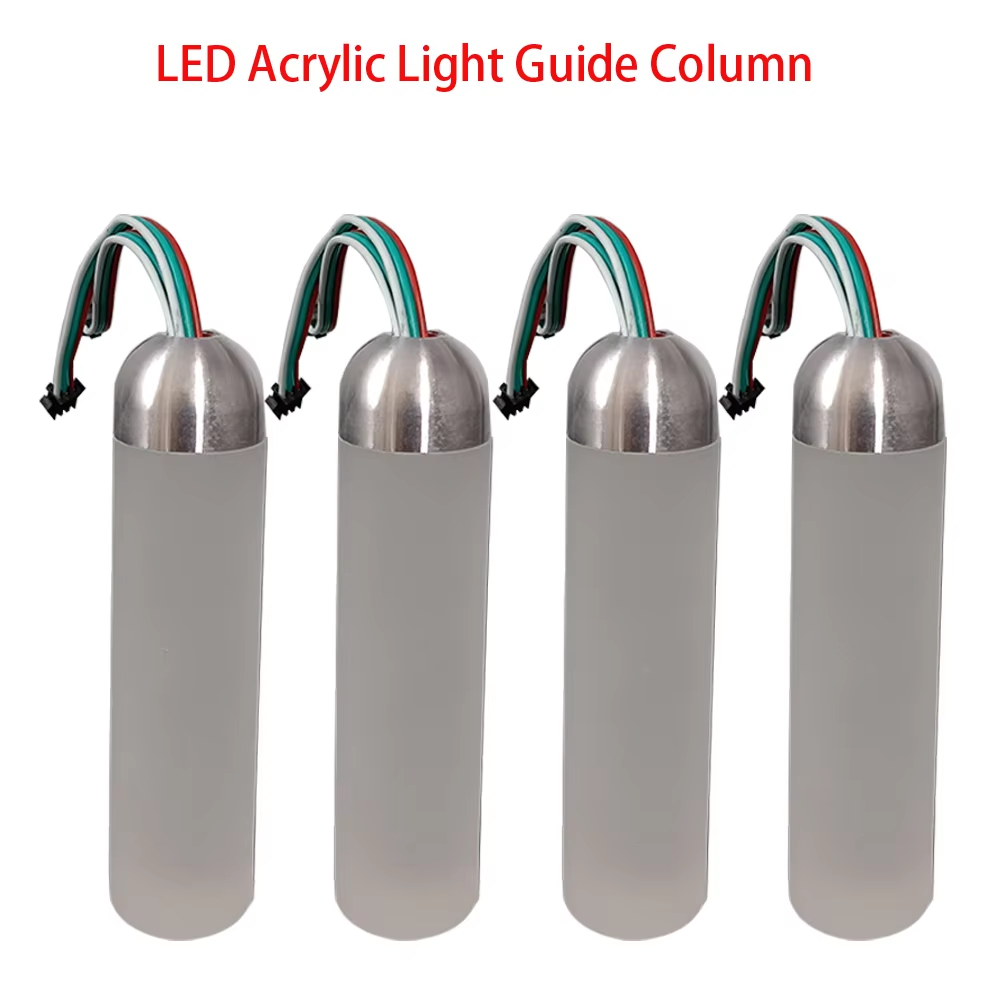 عمود إضاءة أكريليك LED RGB بقو - مراجعة Decor Lighting Address وسعره