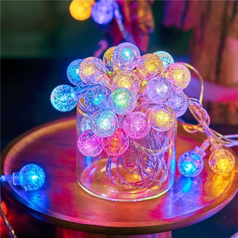 متعدد الألوان LED سلسلة أضواء  - مراجعة Outdoor Lighting Wedding Decor وسعره