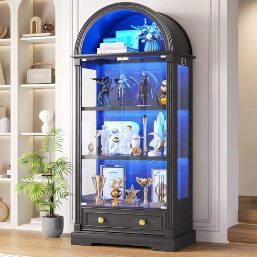 خزانة عرض بتصميم فريد مع أبواب - مراجعة Lighting & Home Decor Studio وسعره