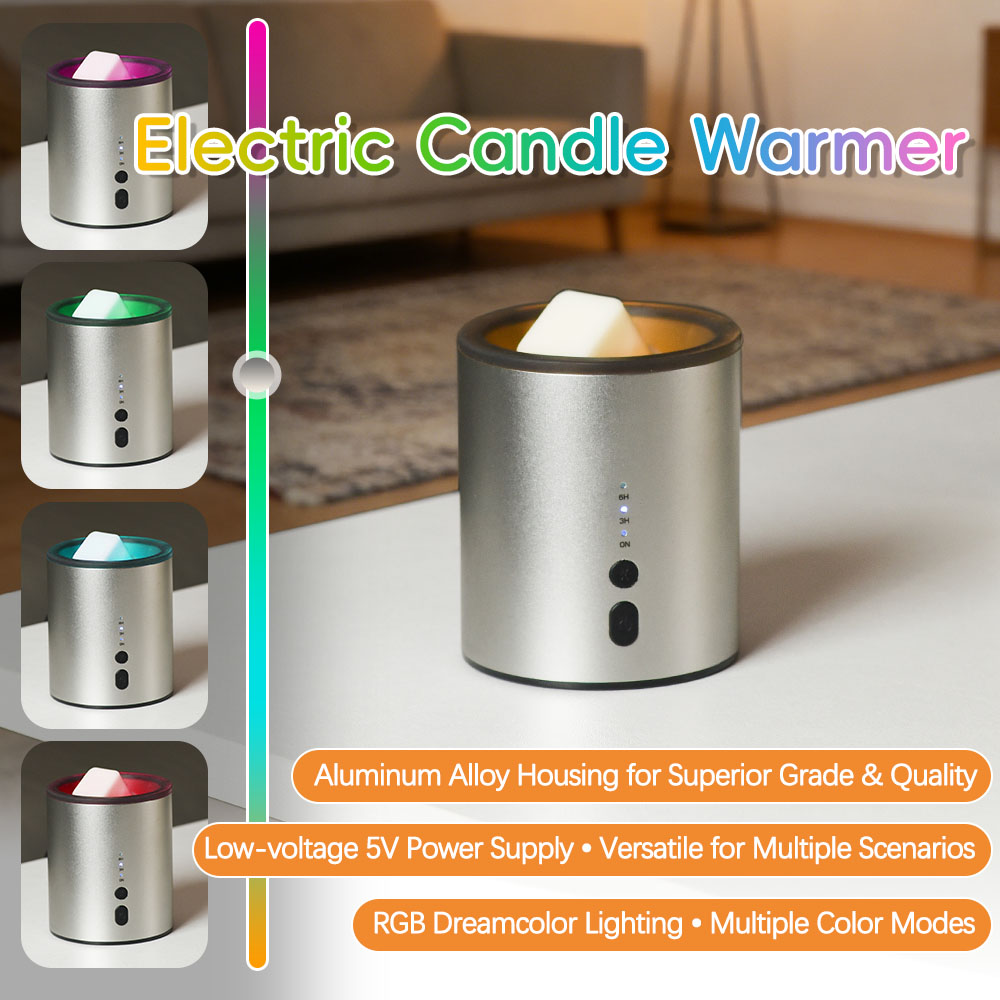 سخان شمع معدني للعلاج بالروائح - مراجعة Wax Melter Electric وسعره