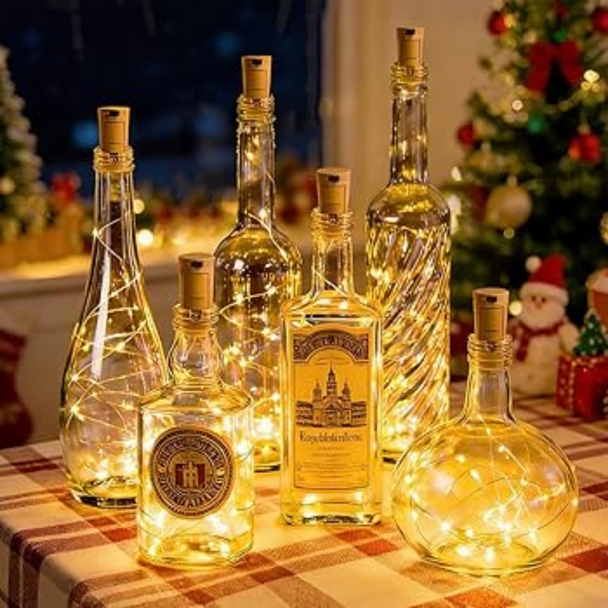 10/12 حزمة من أضواء الزجاجات م - مراجعة Decor Lighting Cork وسعره