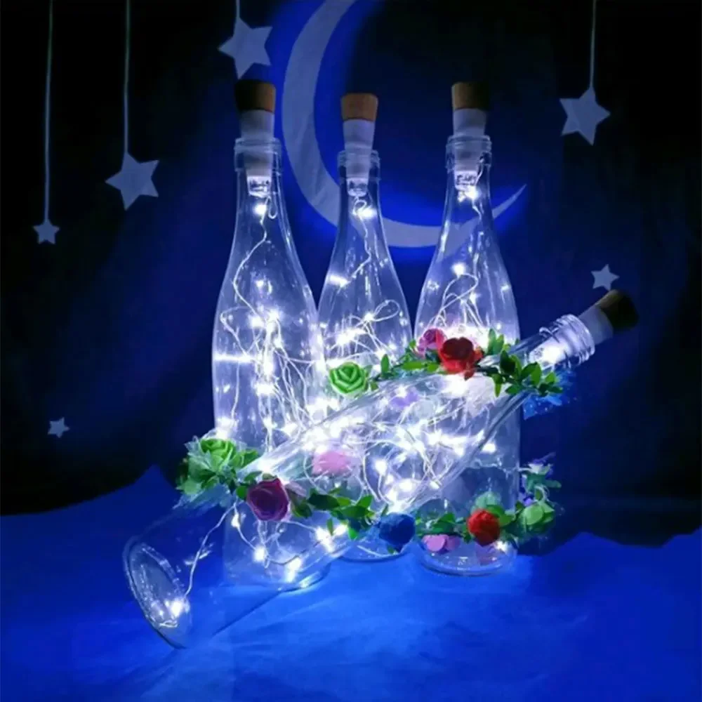 2 متر 20 LED متمنيا زجاجة الفل - مراجعة Decor Lighting Cork وسعره