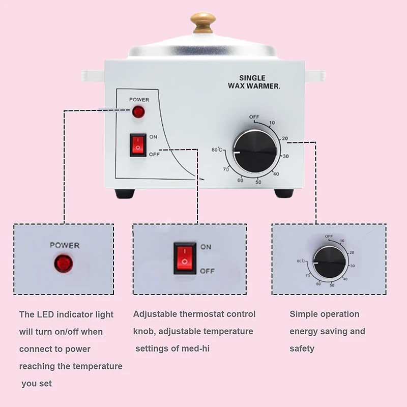 وعاء واحد سخان الشمع الكهربائي - مراجعة Wax Melter Electric وسعره
